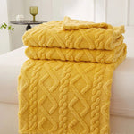 Warmth Provider - Fluffy Fleece Travel Blanket