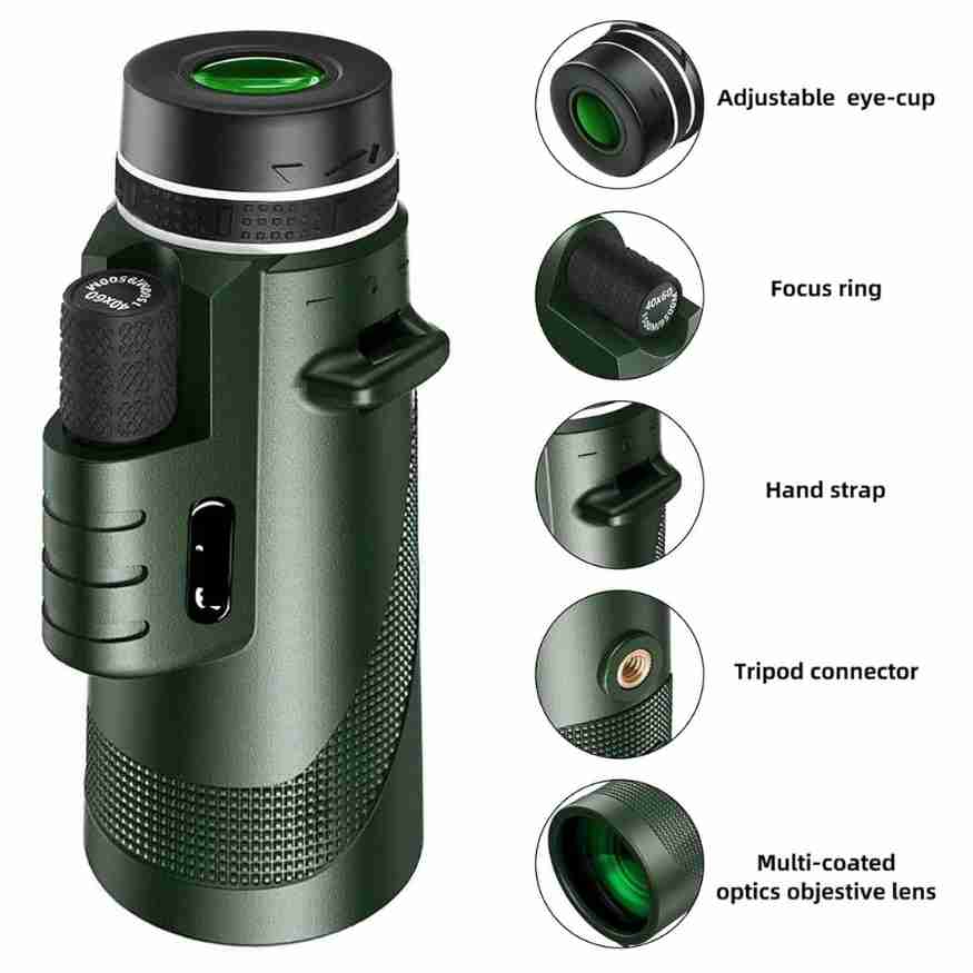 SkyMastery | 600x Compact Telescope with Ultra-Zoom | Lightweight, HD Optics and Ideal for Outdoor Activities