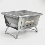 Collapsible Outdoor Barbecue Grill for Convenient Cooking