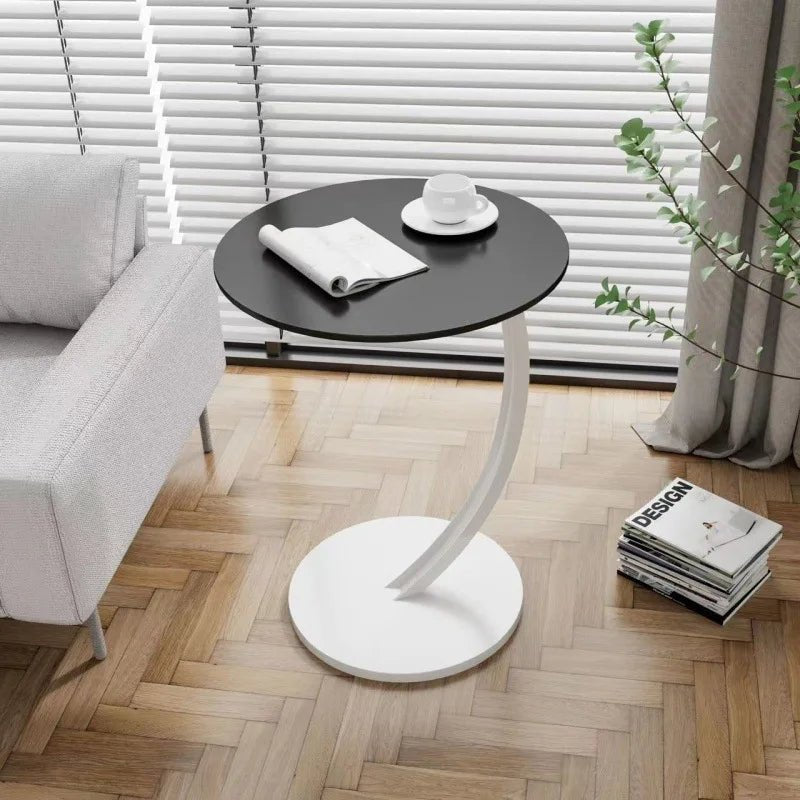 Small Space Round Side Table - Sturdy Construction