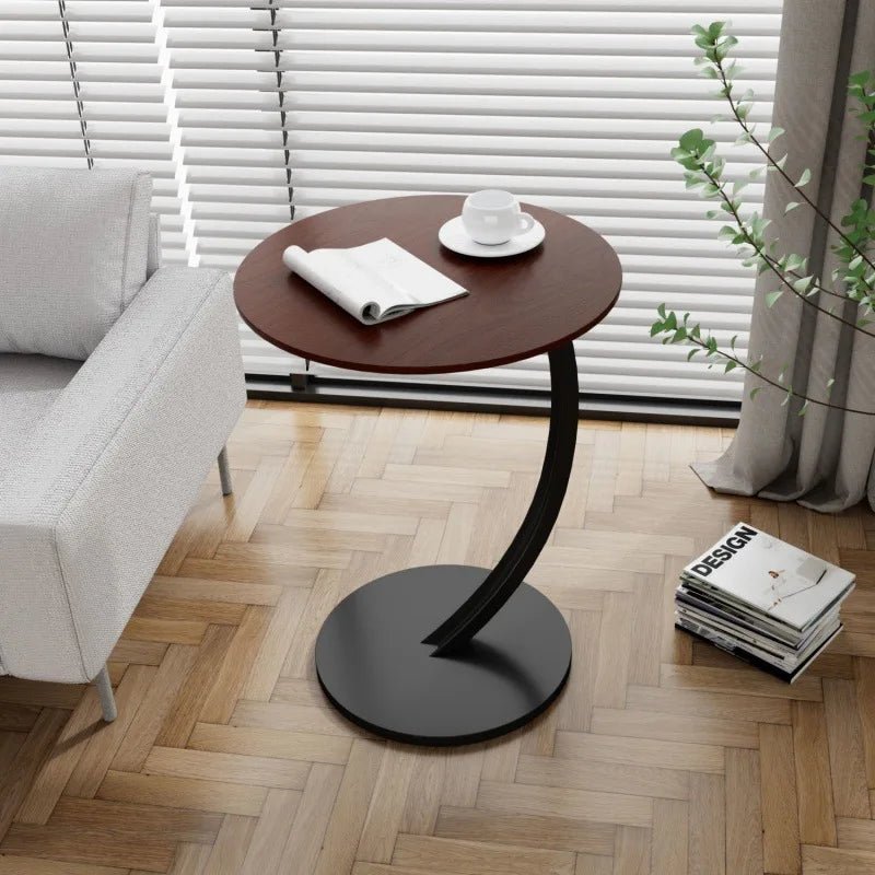 Small Space Round Side Table - Sturdy Construction