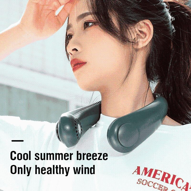 Portable Neck Fan with USB Charging
