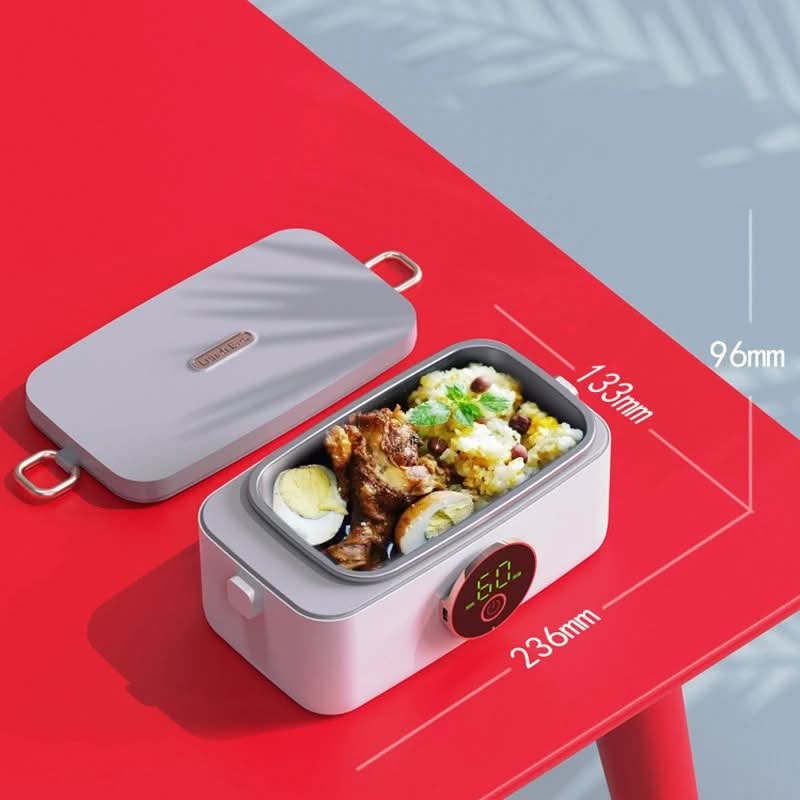 Portable Electric Lunch Box with Battery-Powered Heating