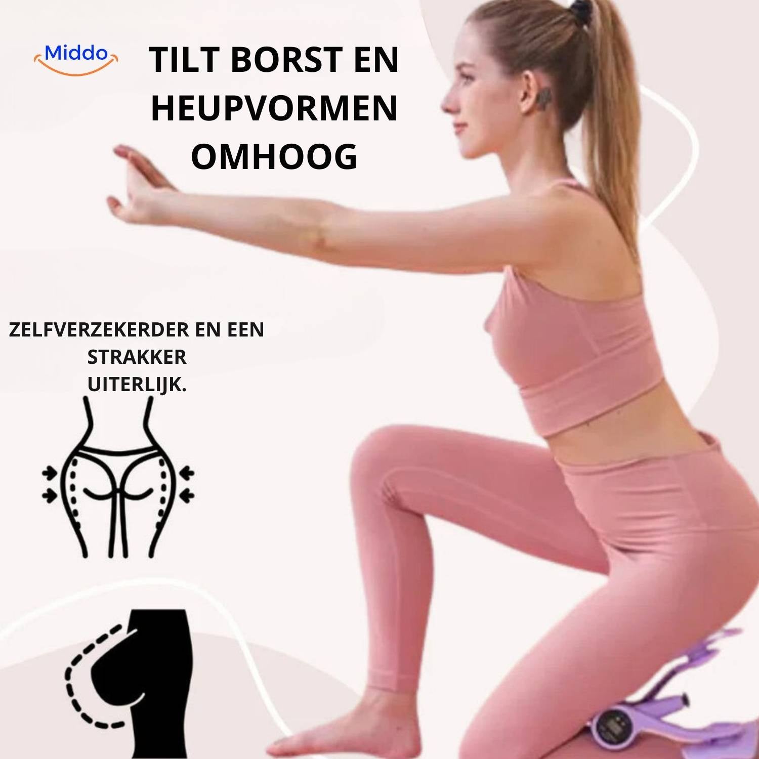 FlexiCore Beckenboden- und Hüfttrainer | Effektives Workout für deine Körpermitte