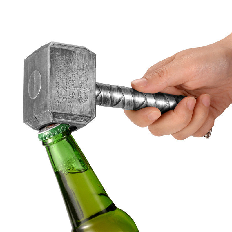 Creative Retro Beer Bottle Opener in Hammer Shape – Corkscrew