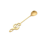 Creative Spoon with Music Note Pattern - Coffee Stirring Spoon