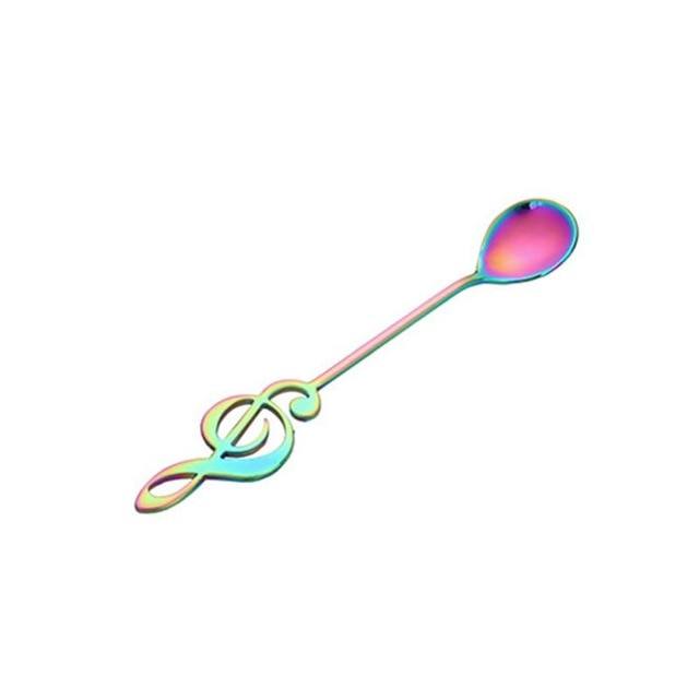 Creative Spoon with Music Note Pattern - Coffee Stirring Spoon