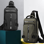 Waterproof Oxford Shoulder Bag in Modern City Style