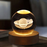 3D Crystal Ball Lamp with Light