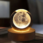 3D Crystal Ball Lamp with Light