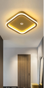 Luminex | Motion-Activated LED Ceiling Light with Sensor | Energy-Saving | Ideal for Hallways & Bathrooms