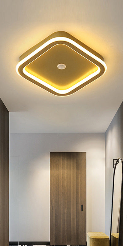 Luminex | Motion-Activated LED Ceiling Light with Sensor | Energy-Saving | Ideal for Hallways & Bathrooms