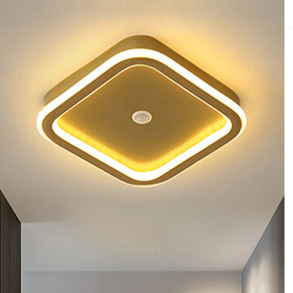 Luminex | Motion-Activated LED Ceiling Light with Sensor | Energy-Saving | Ideal for Hallways & Bathrooms