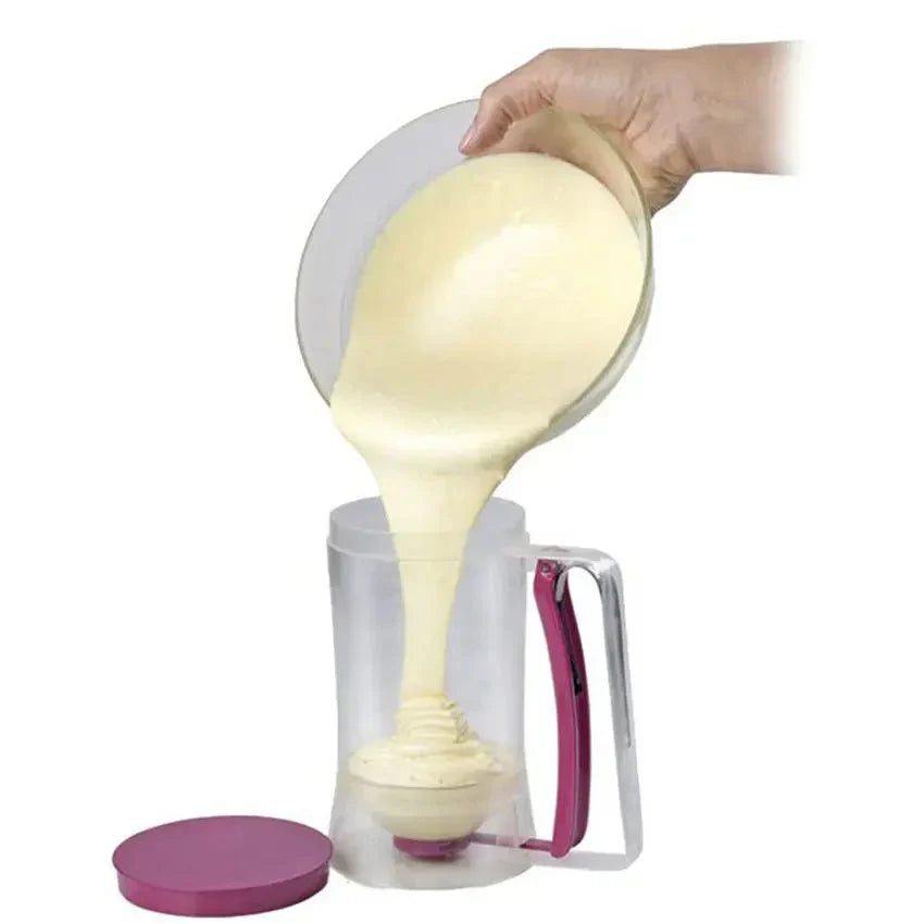Küchenhelfer für Cupcake- und Pfannkuchen-Teigmischung mit Cream Dispenser