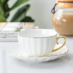 Creative Porcelain Cup and Saucer – Cute Design