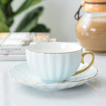 Creative Porcelain Cup and Saucer – Cute Design