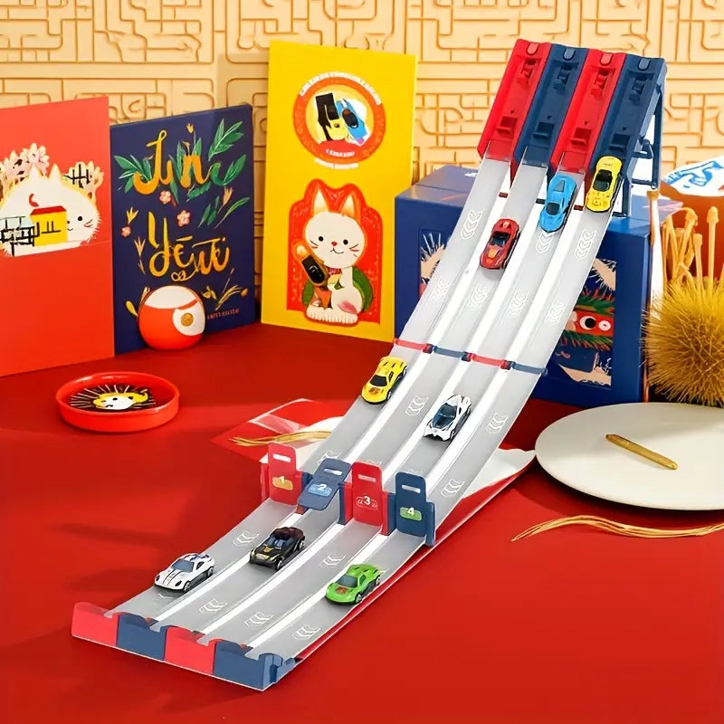Catapult Race Track for Kids - Jump Track