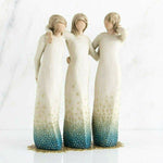 Connectedness in Art: Resin Figurine Three Women