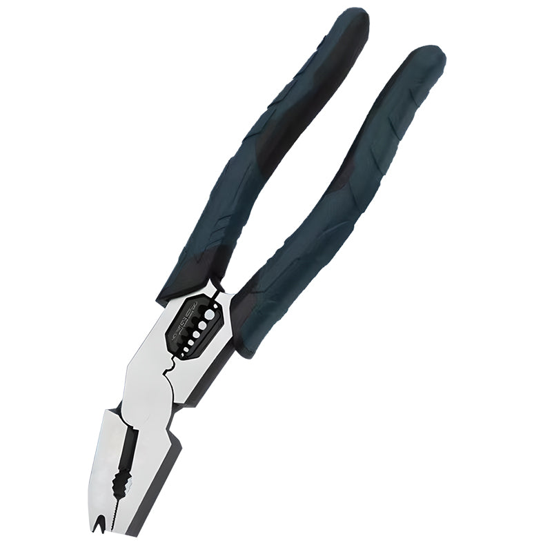 Multifunctional cable cutter with crimping function