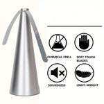 Compact outdoor fan against mosquitoes and flies – Battery-powered and mobile