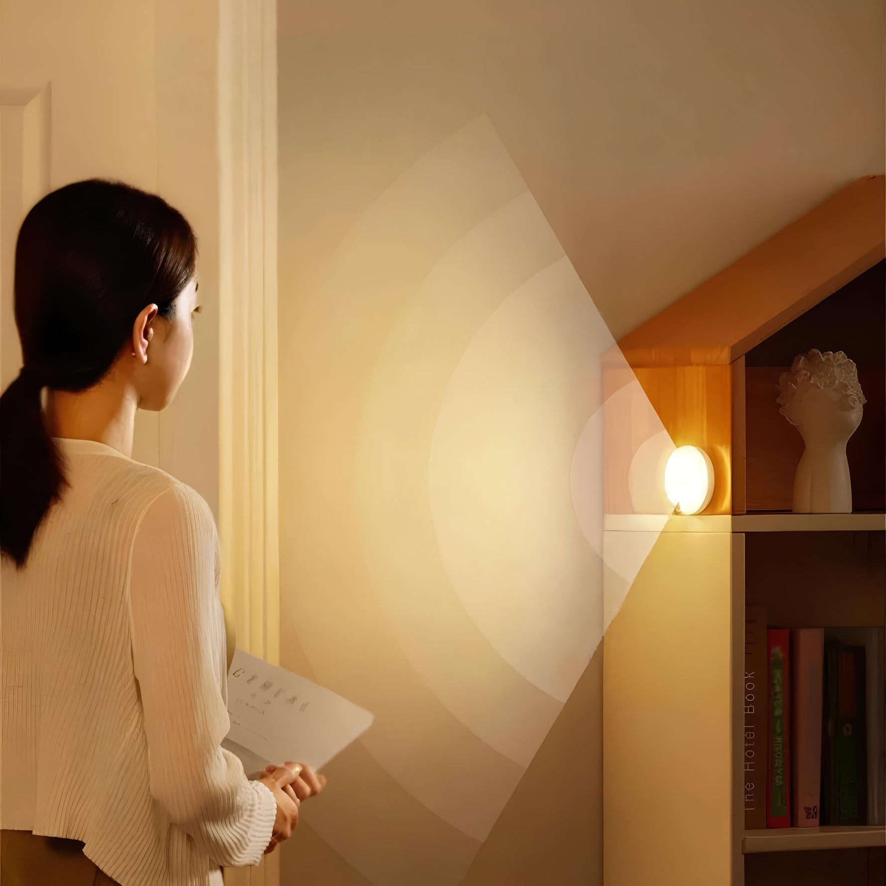 Sicherheitslicht mit Bewegungsmelder – Energiesparende LED-Beleuchtung