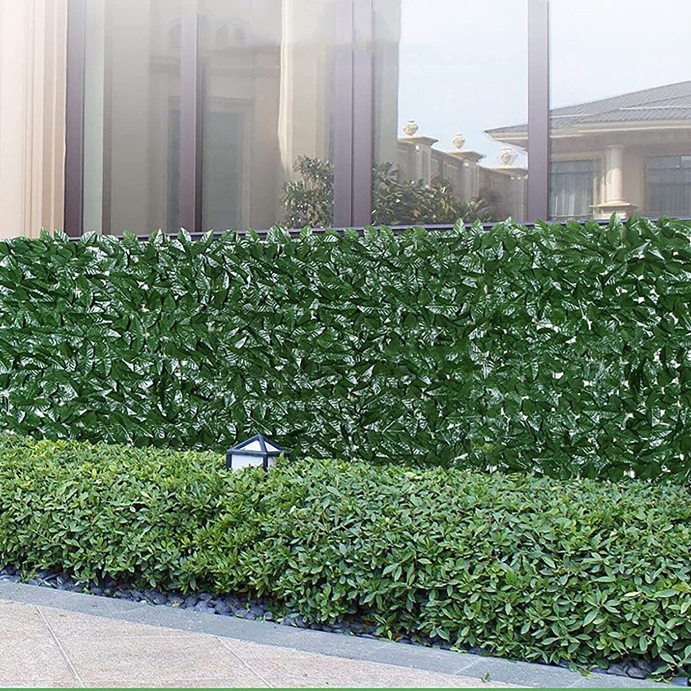 Künstlicher Blatt Sichtschutz – Wetterfeste Gartenabdeckung