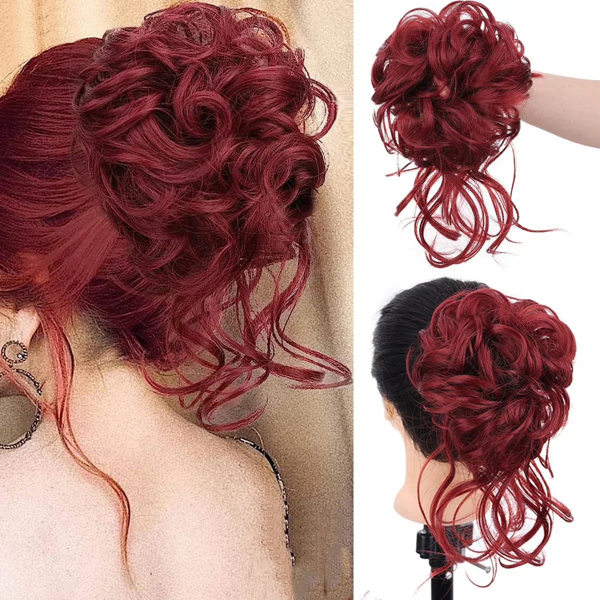 Elegante Haarknoten | Clip-in Haarteil für Volumen und Natürlichkeit