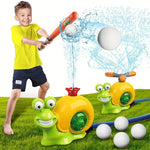 Wasserspielzeug in Schneckenform für Baseball