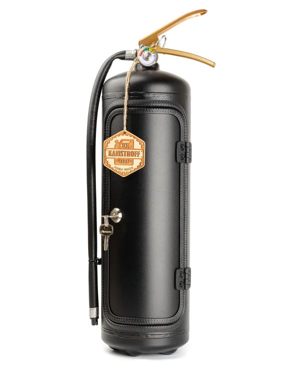 Mini-Bar im Feuerlöscher-Design – Einzigartiges Geschenkset