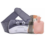 Plush Hot Water Bottle Belt for Pain Relief