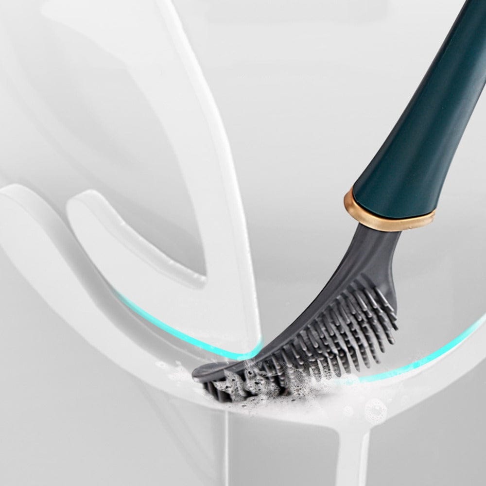Modern Silicone Toilet Brush with Elegant Design