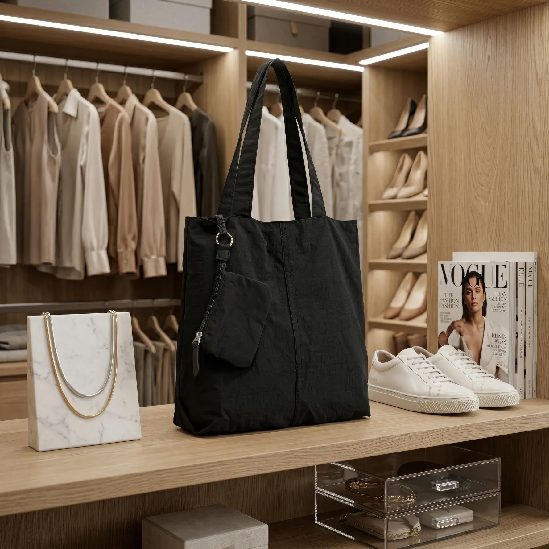 Lara – Roomy and waterproof tote bag for women