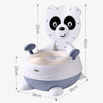 Panda-Design Baby Potty - Soft Baby Potty with PU Seat