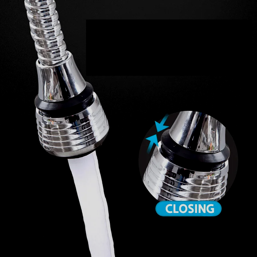 Stainless Steel Faucet Extender with 360° Rotation for Maximum Flexibility