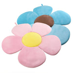 Baby bath cushion in flower shape for sinks and washbasins