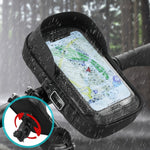Waterproof Smartphone Holder for Bicycle and Motorcycle – 360° Rotatable, Suitable for 4.5–6.4 Inch