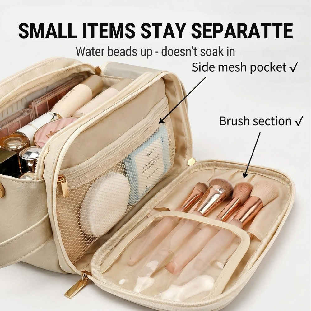 Make-up-Organizer mit Klappdesign für mühelosen Zugriff