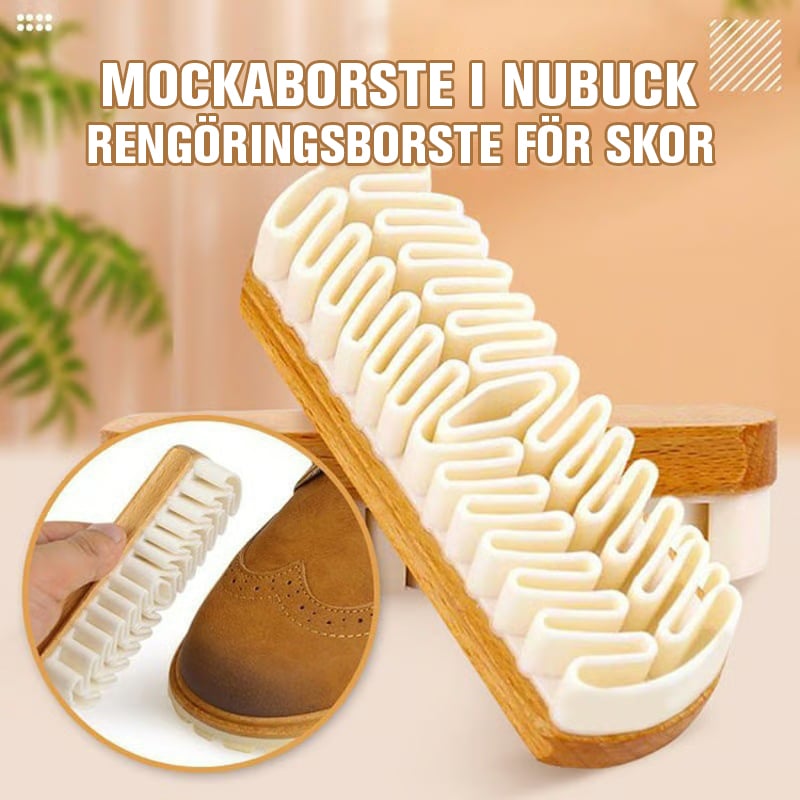 Suede and Nubuck Shoe Brush – Chemical-Free Cleaning