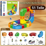 Toy Railway with Magical Cubes for Children