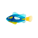 Electronic swimming fish with LED lighting