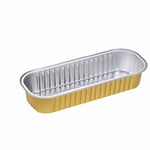 Disposable aluminum foil containers
