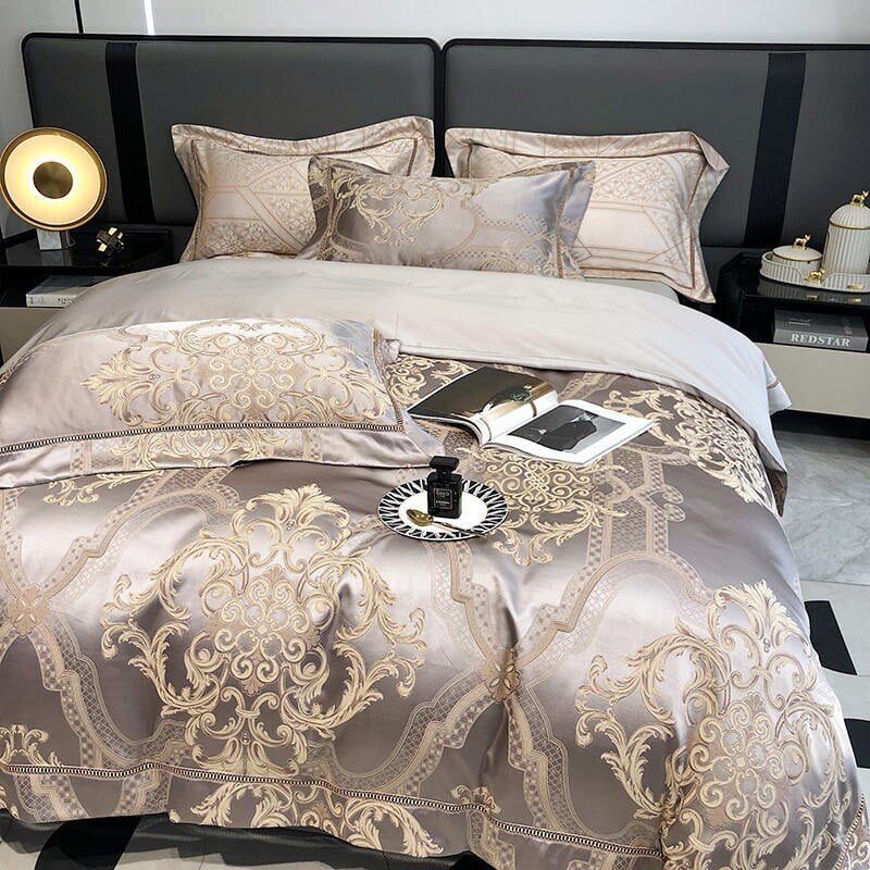 Elegant Egyptian Cotton Bedding Set – 1000 TC for Ultimate Comfort
