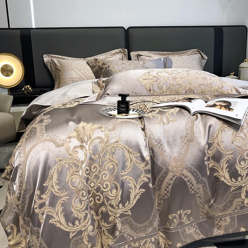 Elegant Egyptian Cotton Bedding Set – 1000 TC for Ultimate Comfort