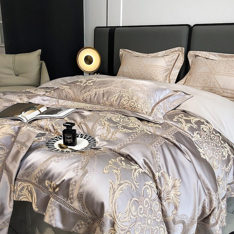 Elegant Egyptian Cotton Bedding Set – 1000 TC for Ultimate Comfort