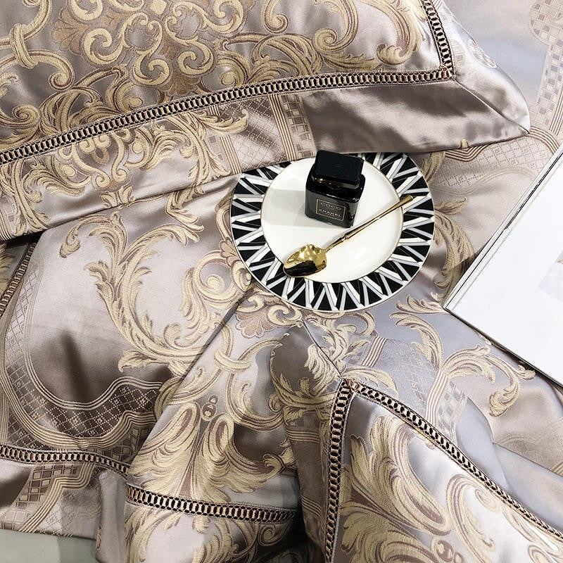 Elegant Egyptian Cotton Bedding Set – 1000 TC for Ultimate Comfort