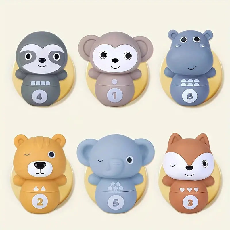 Sensory Building Blocks for Children with Animal Motifs