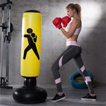 Inflatable Punching Bag for Fitness and Stress Relief
