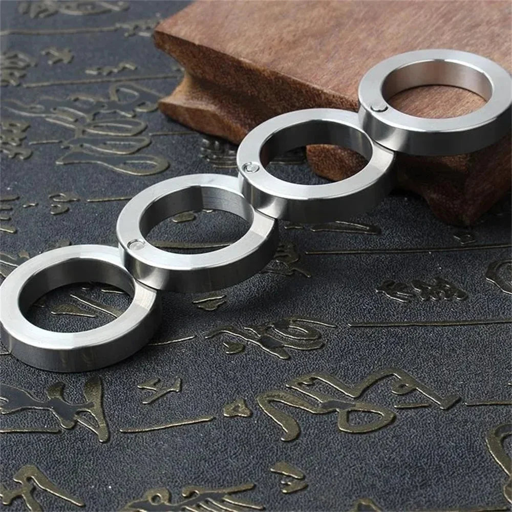 Protection Ring | FLEXIBLE SELF-DEFENSE RING WITH ROTATING DESIGN