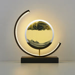 Faszinierende LED Tischlampe mit Sandbild | SandScape