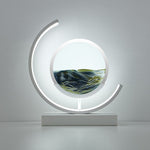 Faszinierende LED Tischlampe mit Sandbild | SandScape
